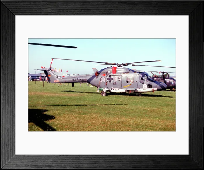 Framed Print : Westland Lynx Mk.88A 83+15 Framed Print : Westland Lynx Mk.88A 83+15