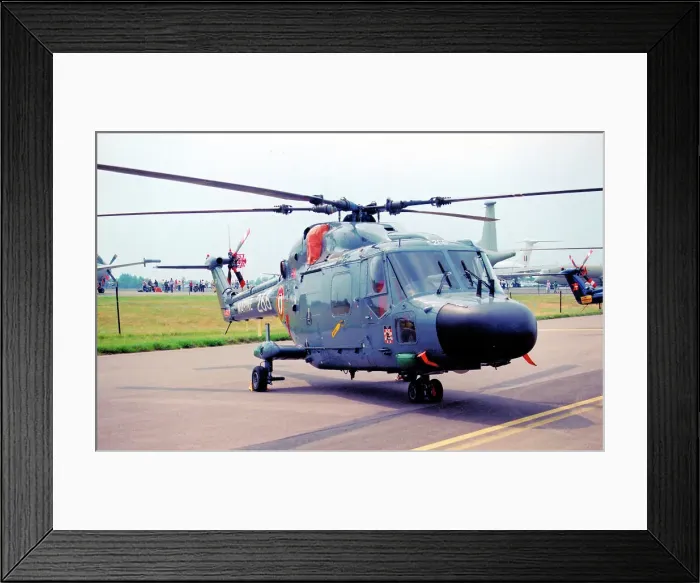 Framed Print : Westland Lynx HAS.2 (FN) 266 Framed Print : Westland Lynx HAS.2 (FN) 266