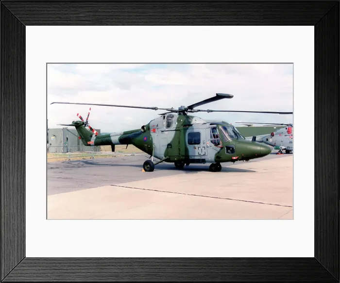 Framed Print : Westland Lynx AH.9 ZE382