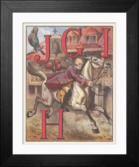 Framed Print : Picture Alphabet Framed Print : Picture Alphabet