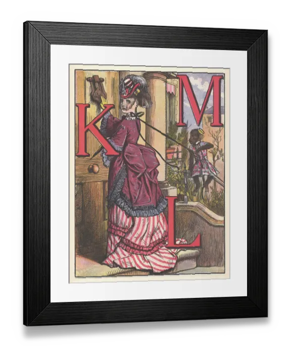 Framed Print : Picture Alphabet Framed Print : Picture Alphabet
