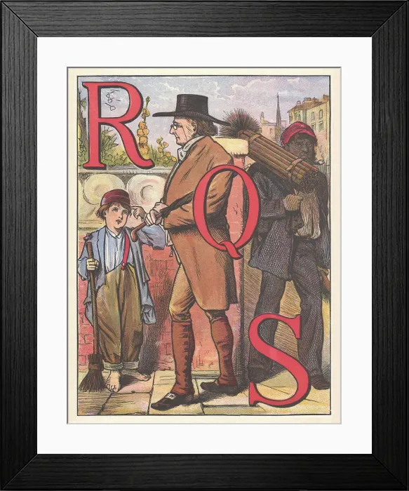 Framed Print : Picture Alphabet Framed Print : Picture Alphabet
