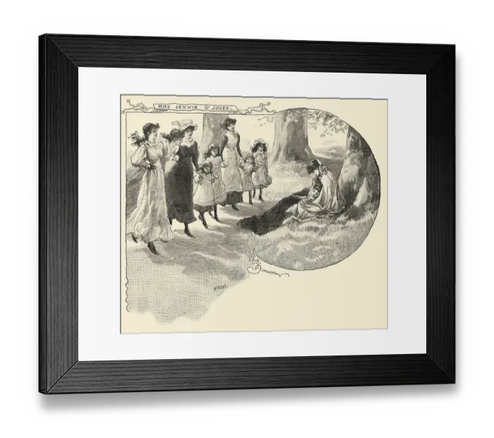 Framed Print : Victorian Children's Games Framed Print : Victorian Children's Games