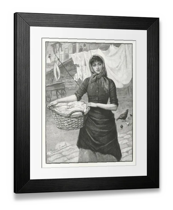 Framed Print : Hanging Out Washing Framed Print : Hanging Out Washing