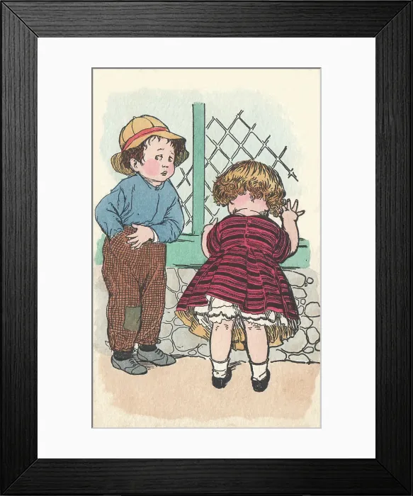 Framed Print : Shopping. Outside a shop, boy dips into his pocket to pay for a gift demanded Framed Print : Shopping. Outside a shop, boy dips into his pocket to pay for a gift demanded