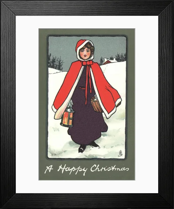 Framed Print : Girl with a Lantern Framed Print : Girl with a Lantern
