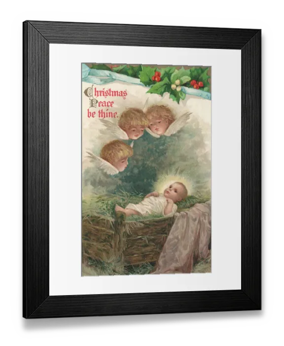 Framed Print : Nativity Scene Framed Print : Nativity Scene