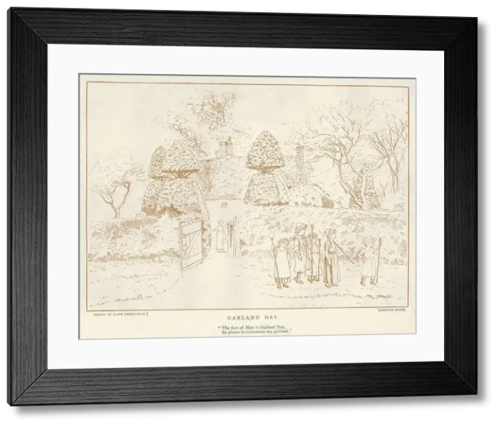 Framed Print : Kate Greenaway Framed Print : Kate Greenaway