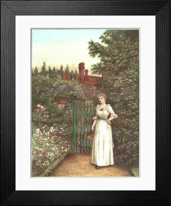 Framed Print : Kate Greenaway Framed Print : Kate Greenaway