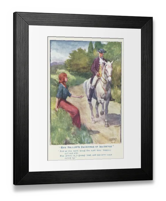Framed Print : Traditional Ballad Framed Print : Traditional Ballad