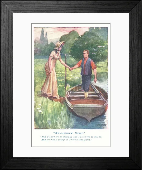 Framed Print : Traditional Ballad Framed Print : Traditional Ballad