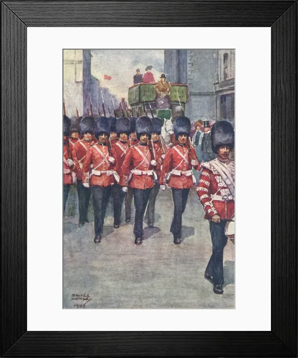 Framed Print : Soldiers of the King Framed Print : Soldiers of the King