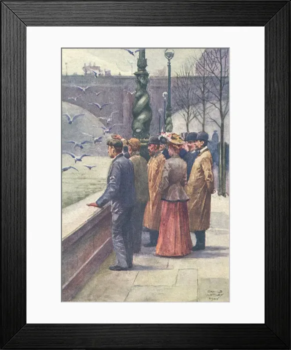 Framed Print : Embankment London Framed Print : Embankment London