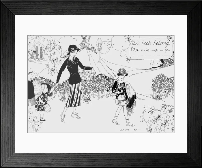 Framed Print : Gladys Peto Framed Print : Gladys Peto