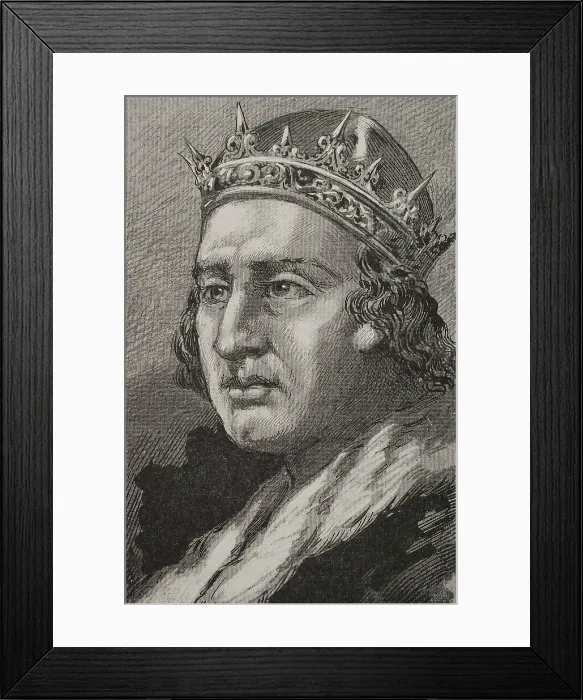 Framed Print : Alfonso XI of Castile (1311-1350). King of Castile Framed Print : Alfonso XI of Castile (1311-1350). King of Castile