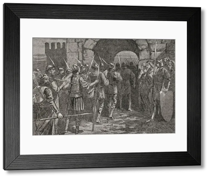 Framed Print : Siege of Gerona (Girona) (27 June to 10 September) Framed Print : Siege of Gerona (Girona) (27 June to 10 September)