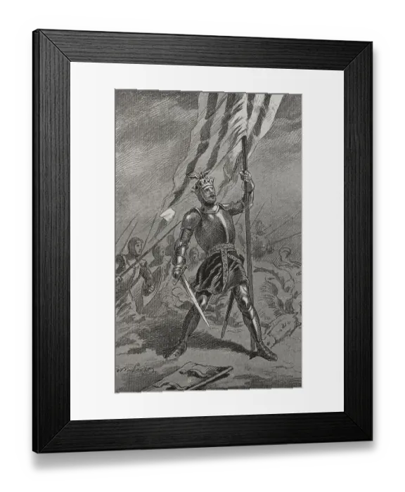 Framed Print : Battle of Mislata (9 December 1348). King Peter Framed Print : Battle of Mislata (9 December 1348). King Peter
