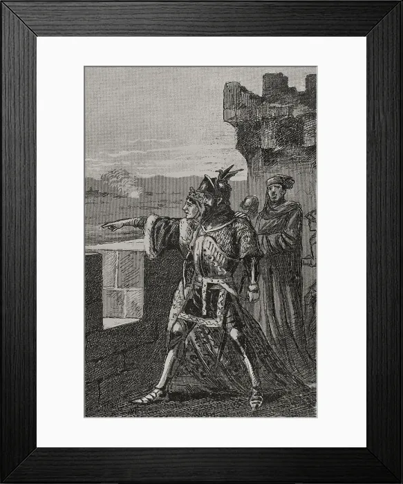 Framed Print : Count of Urgell's revolt (1413-1414). Military Framed Print : Count of Urgell's revolt (1413-1414). Military