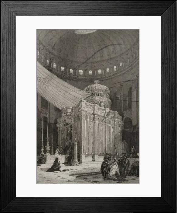 Framed Print : Jerusalem. Tomb of Jesus Christ. Church of Framed Print : Jerusalem. Tomb of Jesus Christ. Church of
