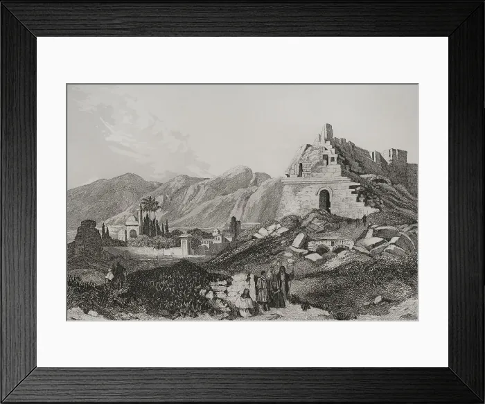 Framed Print : Miletus. Engraving by Aubert Framed Print : Miletus. Engraving by Aubert