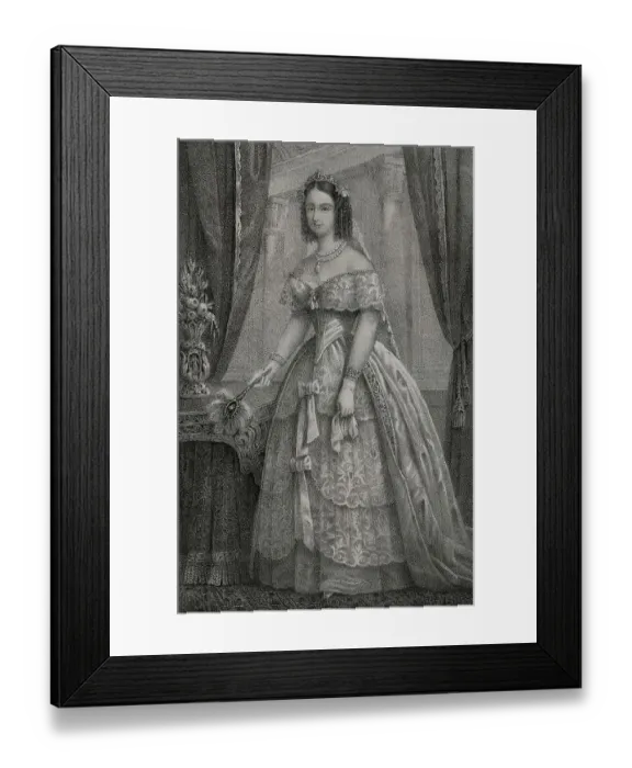 Framed Print : Maria Antonia of the Two Sicilies (1814-1898) Framed Print : Maria Antonia of the Two Sicilies (1814-1898)