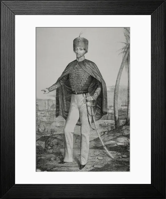 Framed Print : Abdulmejid I (1823-1861). Sultan of the Ottoman Framed Print : Abdulmejid I (1823-1861). Sultan of the Ottoman