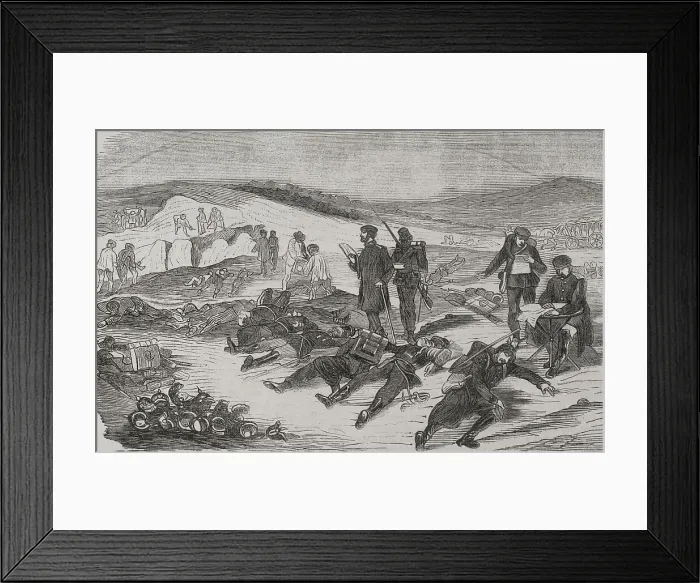 Framed Print : Franco-Prussian War. Battle of Sedan (1-2 September) Framed Print : Franco-Prussian War. Battle of Sedan (1-2 September)
