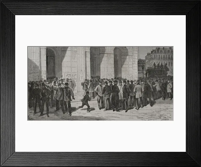 Framed Print : Franco-Prussian War (1870-1871). Siege of Paris Framed Print : Franco-Prussian War (1870-1871). Siege of Paris