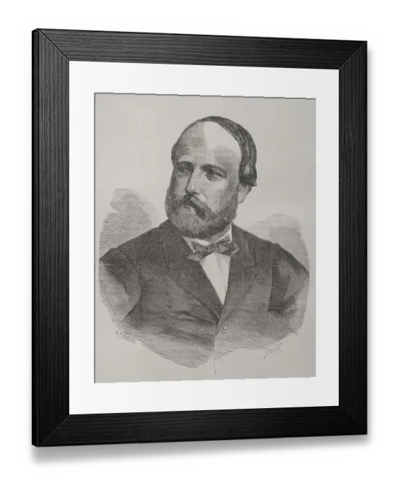 Framed Print : Henry d'Artois (1820-1883). Count of Chambord Framed Print : Henry d'Artois (1820-1883). Count of Chambord