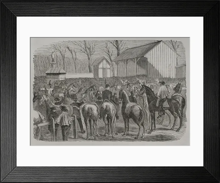 Framed Print : Franco-Prussian War (1870-1871). Siege of Paris Framed Print : Franco-Prussian War (1870-1871). Siege of Paris