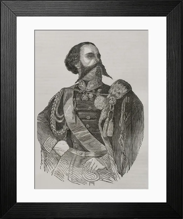 Framed Print : Victor Emmanuel II (1820-1878). Last King of Framed Print : Victor Emmanuel II (1820-1878). Last King of
