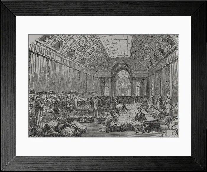 Framed Print : Franco-Prussian War (1870-1871). France. Central Framed Print : Franco-Prussian War (1870-1871). France. Central