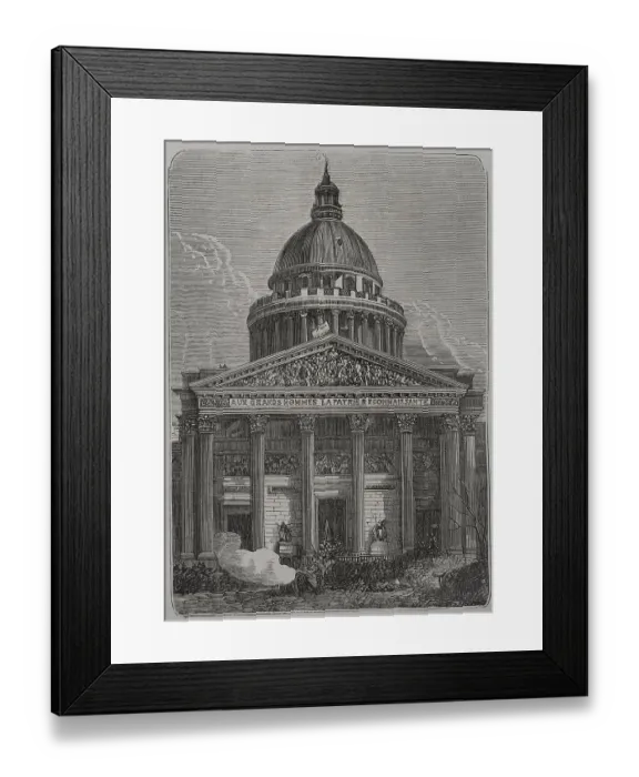 Framed Print : France. Paris Commune (18 March to 28 May 1871)