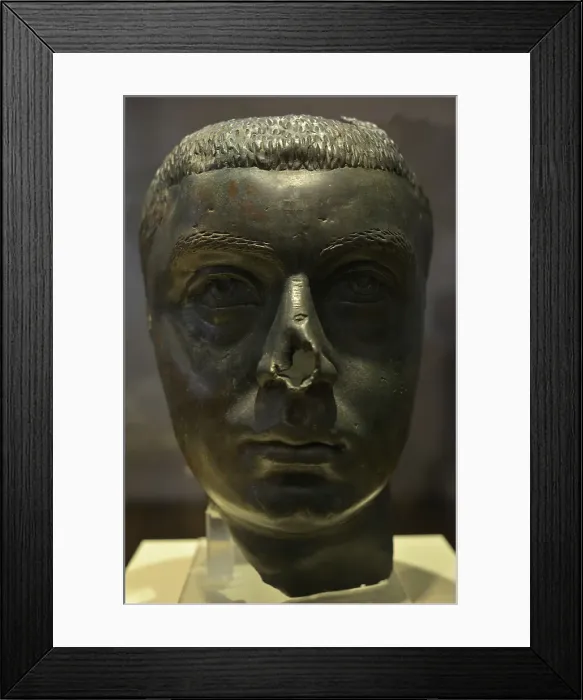 Framed Print : Gordian III (225-244). Roman emperor (238-244) Framed Print : Gordian III (225-244). Roman emperor (238-244)