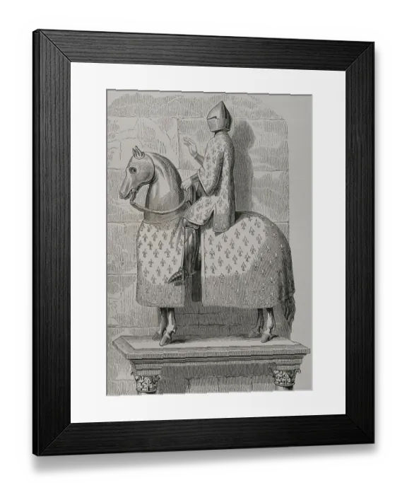 Framed Print : Philip IV (1268-1314). King of France (1285-1314) Framed Print : Philip IV (1268-1314). King of France (1285-1314)