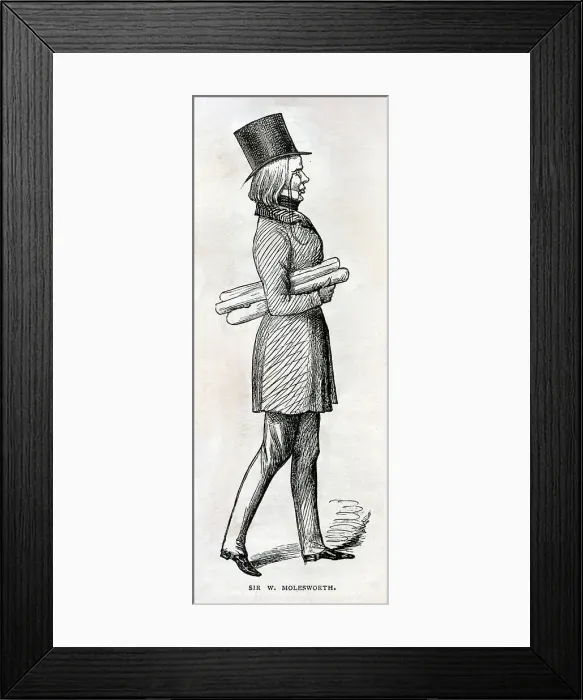 Framed Print : Sir William Molesworth Framed Print : Sir William Molesworth