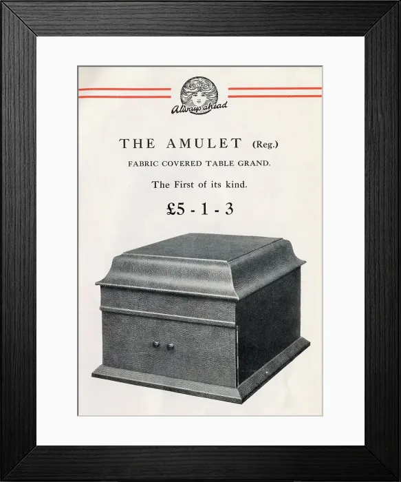 Framed Print : Beltona Amulet table-top Gramophone Framed Print : Beltona Amulet table-top Gramophone