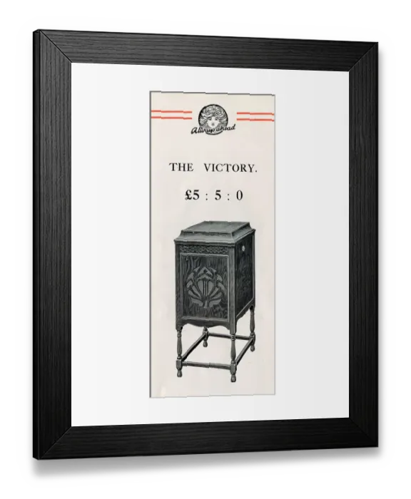 Framed Print : Beltona Gramophones catalogue Framed Print : Beltona Gramophones catalogue