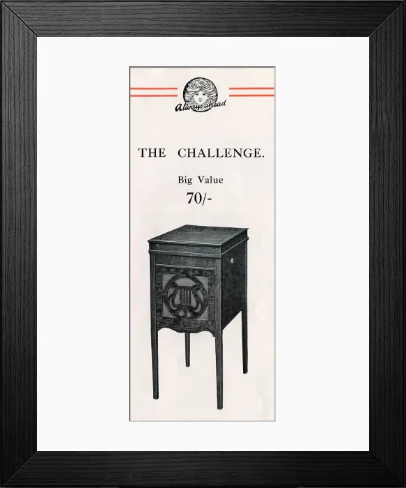 Framed Print : Beltona Gramophones catalogue Framed Print : Beltona Gramophones catalogue