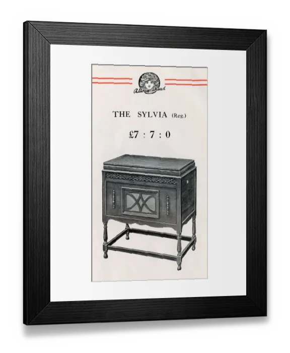 Framed Print : Beltona Sylvia cabinet Gramophone Framed Print : Beltona Sylvia cabinet Gramophone