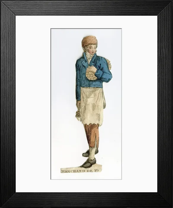 Framed Print : Marchand de Ficelle, Dealer in Packthread Framed Print : Marchand de Ficelle, Dealer in Packthread