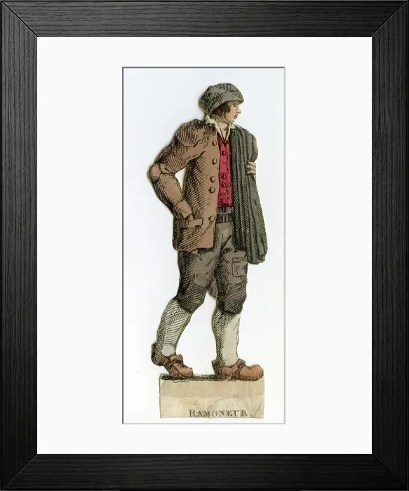 Framed Print : Ramoneur, Chimney Sweep Framed Print : Ramoneur, Chimney Sweep