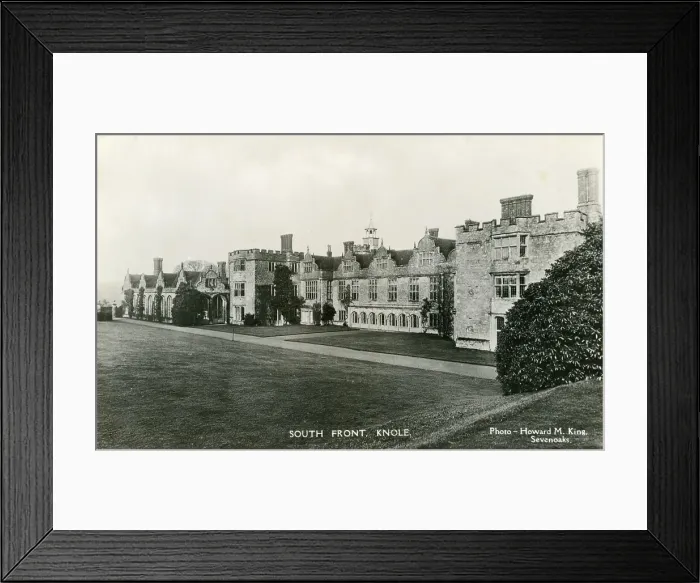 Framed Print : South Front, Knowle House, Sevenoaks, Kent Framed Print : South Front, Knowle House, Sevenoaks, Kent