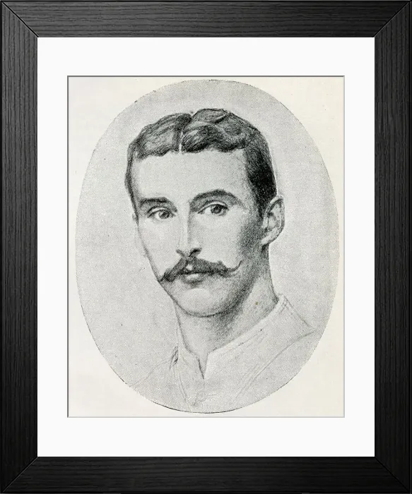 Framed Print : Sir Gerald Portal, drawn by Lady Granby - p.245 Framed Print : Sir Gerald Portal, drawn by Lady Granby - p.245