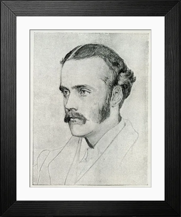 Framed Print : The Right Hon. A.J. Balfour, M.P. drawn by Lady Granby Framed Print : The Right Hon. A.J. Balfour, M.P. drawn by Lady Granby