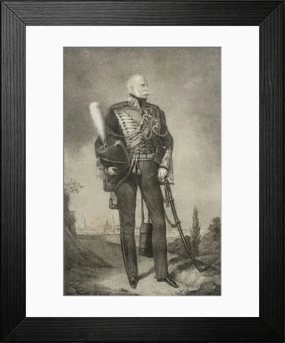 Framed Print : Ernest Augustus (1771-1851). King of Hanover (1837-1851) Framed Print : Ernest Augustus (1771-1851). King of Hanover (1837-1851)