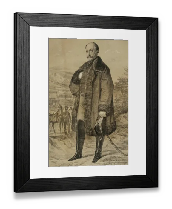 Framed Print : Nicholas I of Russia (1796-1855). Tsar of Russia Framed Print : Nicholas I of Russia (1796-1855). Tsar of Russia