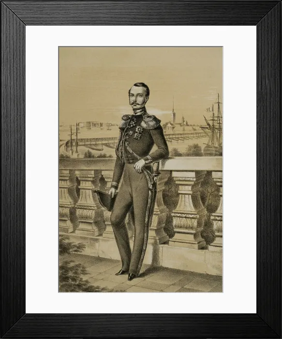 Framed Print : Alexander II of Russia (Alexander Nikolaievich) Framed Print : Alexander II of Russia (Alexander Nikolaievich)