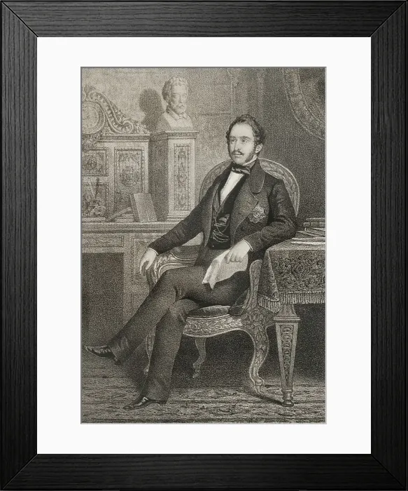Framed Print : Maximilian II of Bavaria (1811-1864). King of Framed Print : Maximilian II of Bavaria (1811-1864). King of