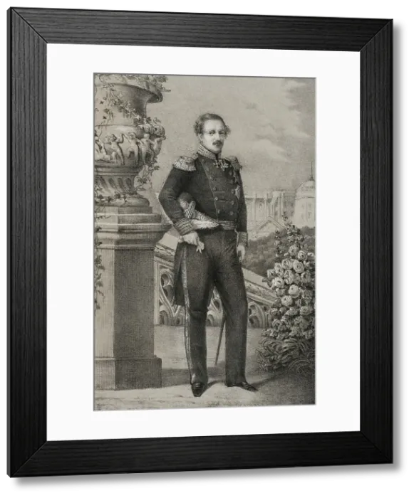 Framed Print : Frederick VII of Denmark (1808-1863). King of